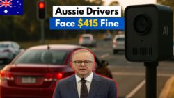 $415 Rolling-Red Fine Starts 30 November — New AI Cameras to Catch Aussie Drivers Instantly