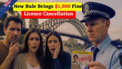 Australia’s November 2025 Traffic Rule to Hit Drivers With a $1,500 Fine and Instant Licence Cancellation