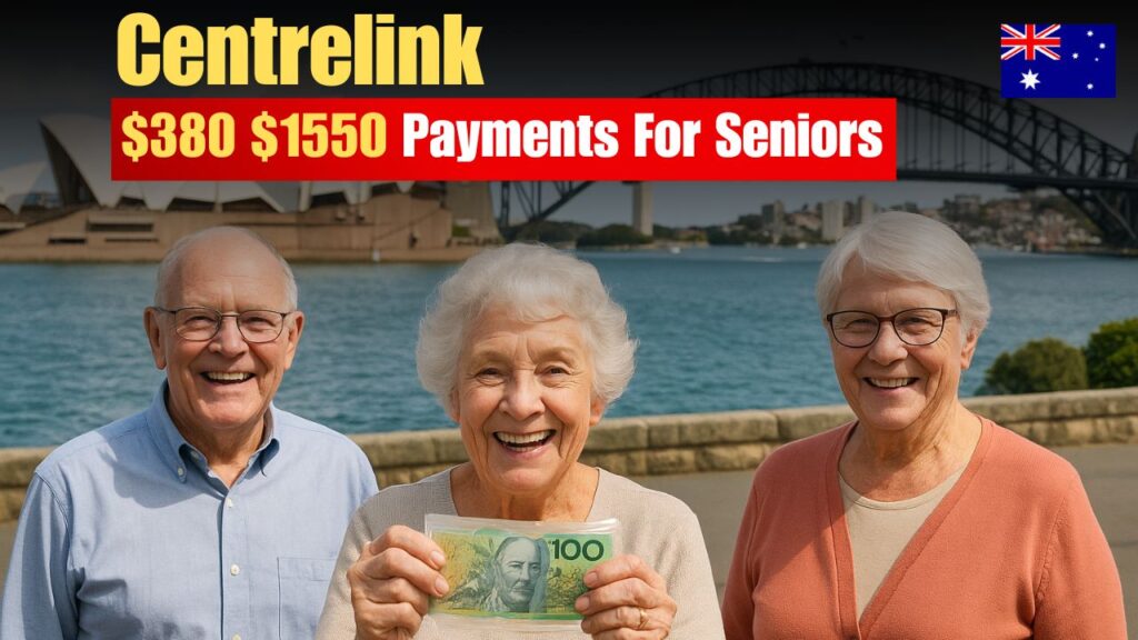 Centrelink $380 and $1,550 Payments