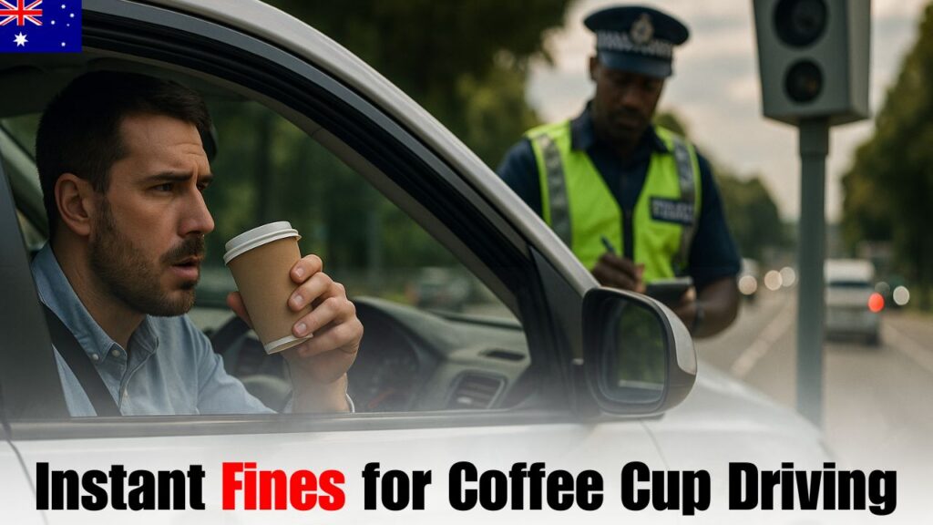 Coffee Cup Driving Crackdown 2025