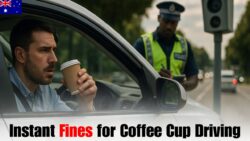 Coffee Cup Driving Crackdown 2025: Aussies Hit With Tougher Fines as New Cameras Catch Offenders Instantly