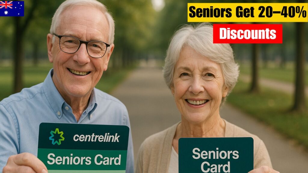 Seniors Get 20–40% Discounts